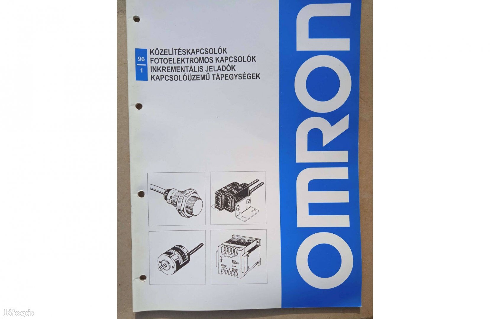 Omron katalógus , 1996 -1 , közelítéskapcsolók , fotokapcsolók