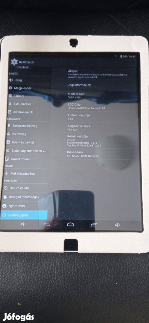 Onda V989 tablet