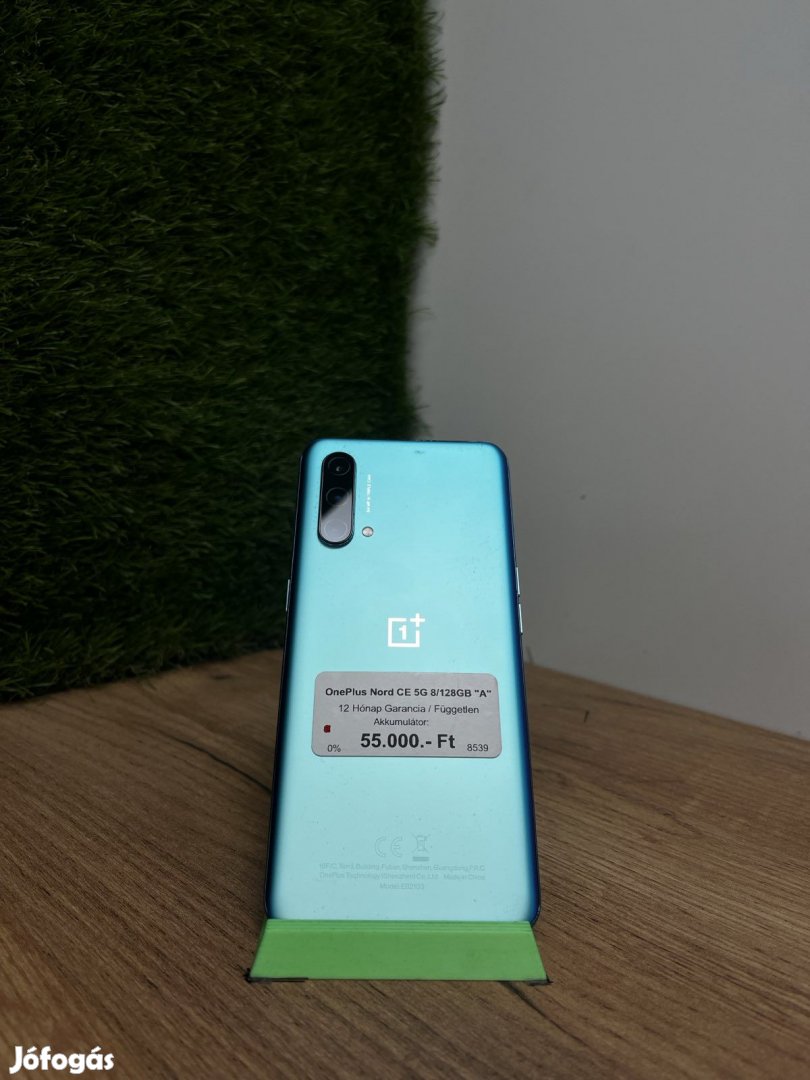 OnePlus Nord CE 5G Kártyafüggetlen 128 GB, 12 hó garancia
