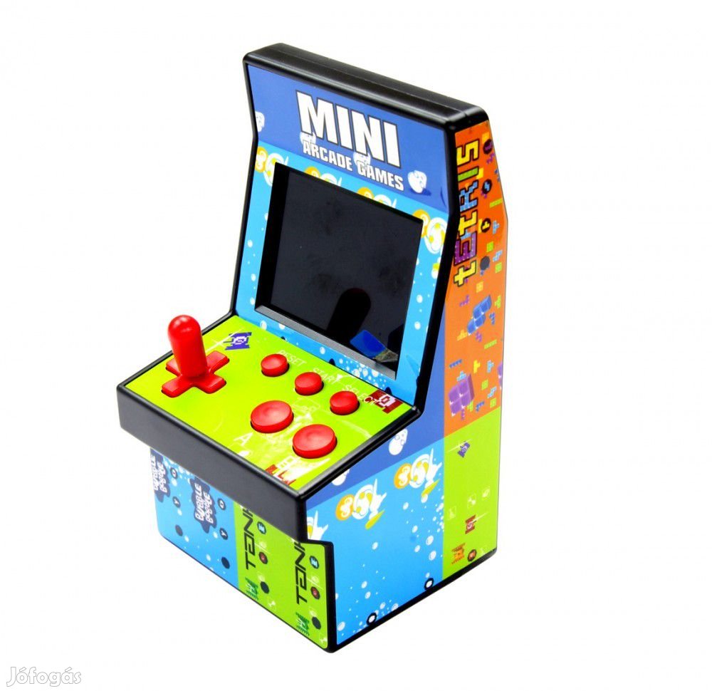 One 2 Fun Mini Arcade Machine játékgép, kézi játékkonzol 200 db retró