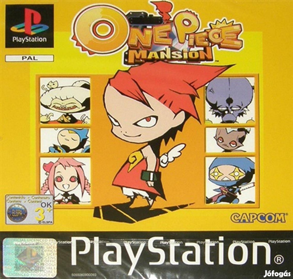 One Piece Mansion, Mint eredeti Playstation 1 játék