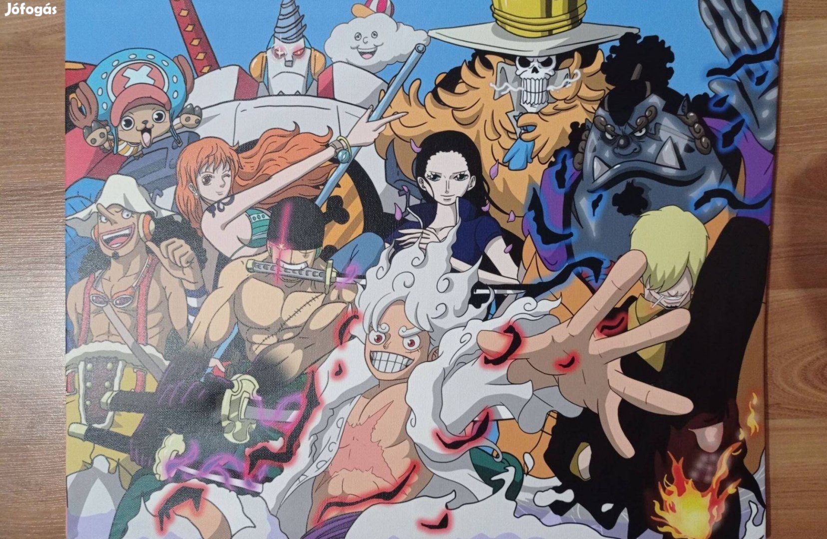 One Piece Strawcrew limited edition vászon falikép 40x50cm