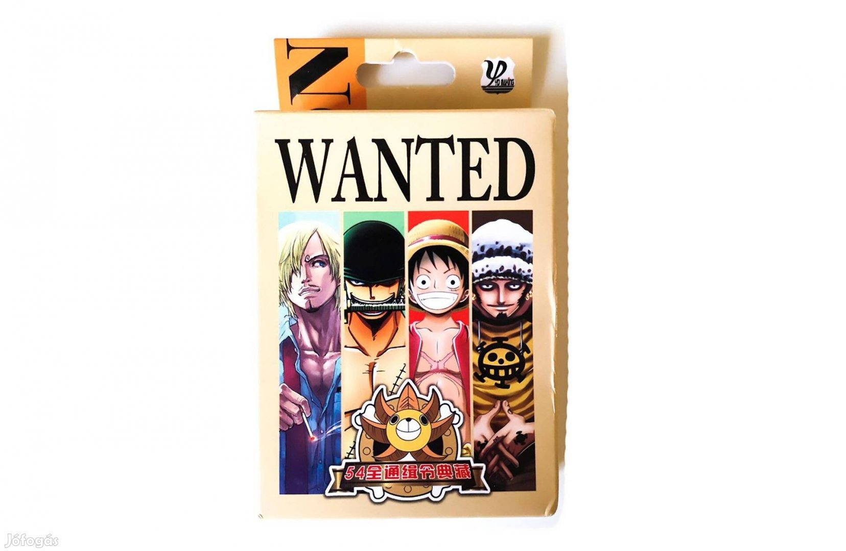 One Piece Wanted anime francia kártya