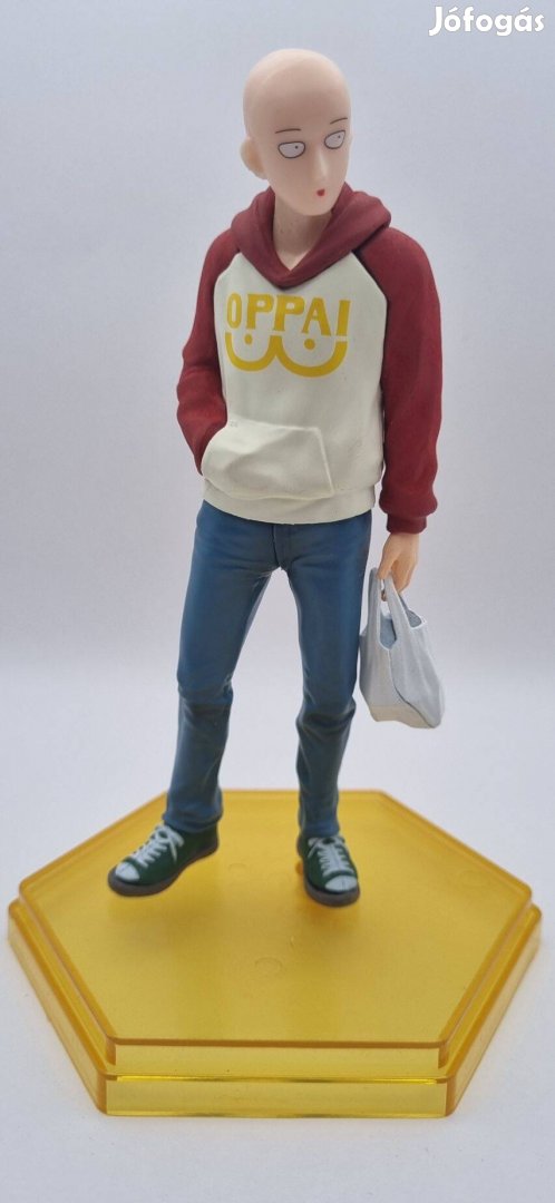 One-Punch Man Oppai Kapucnis Pulóver Figura