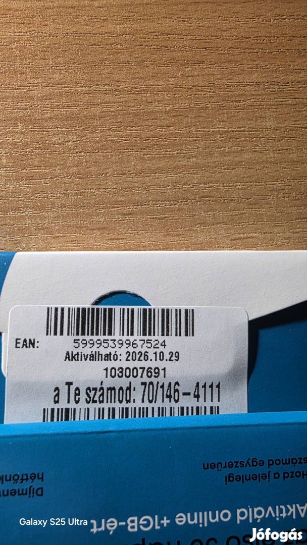 One könyű telefonszám 146.4111