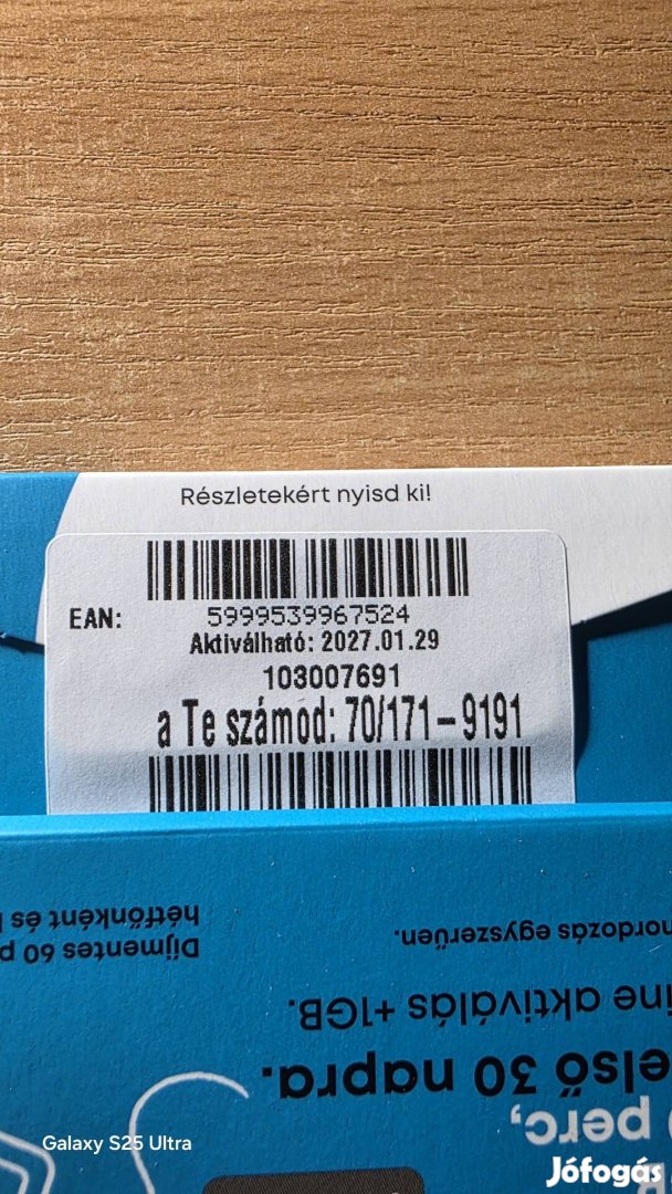 One könyű telefonszám 171.91.91.