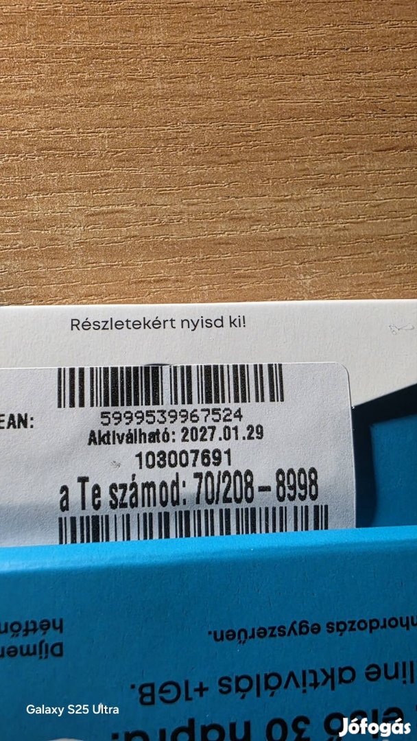 One könyű telefonszám 208.8998.