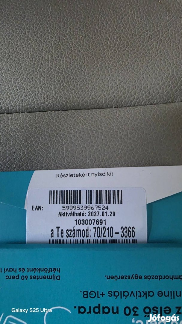 One könyű telefonszám 210.33.66.