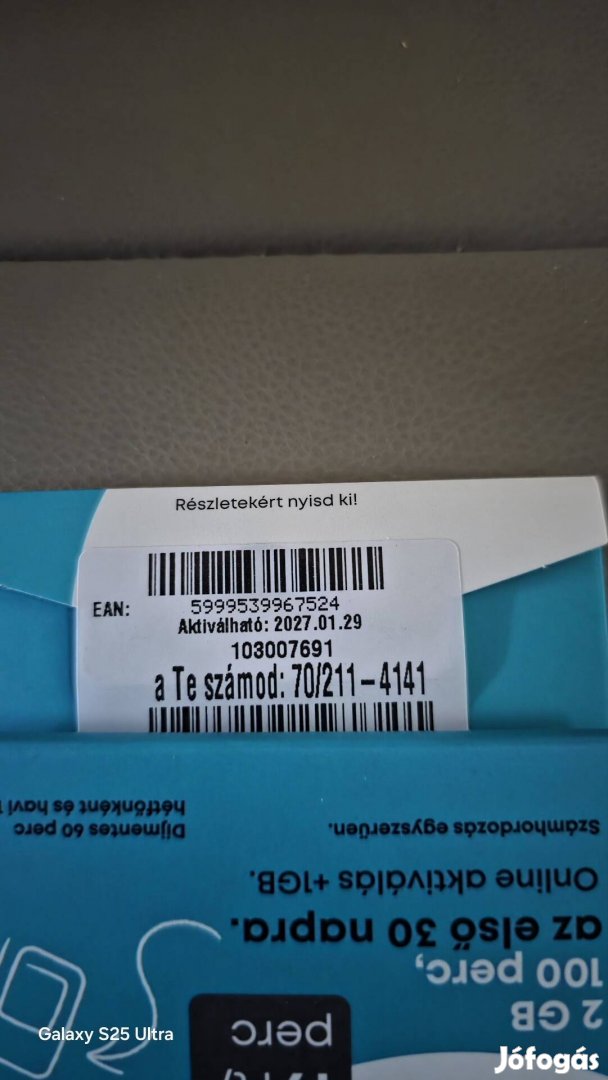 One könyű telefonszám 211.41.41.