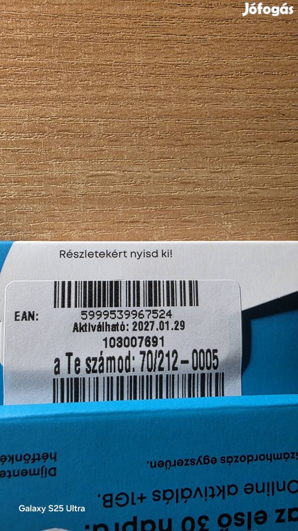 One könyű telefonszám 212.0005.