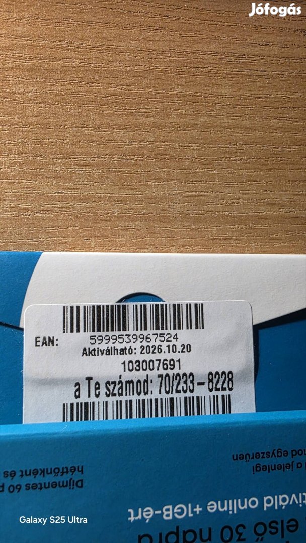 One könyű telefonszám 233.8228.