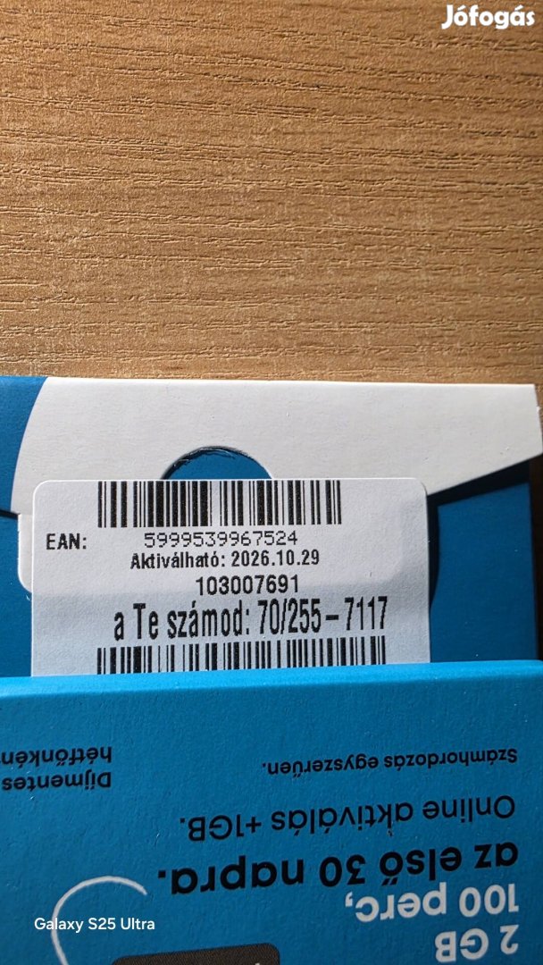 One könyű telefonszám 255.7117.