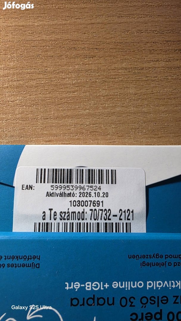 One könyű telefonszám 732.21.21.