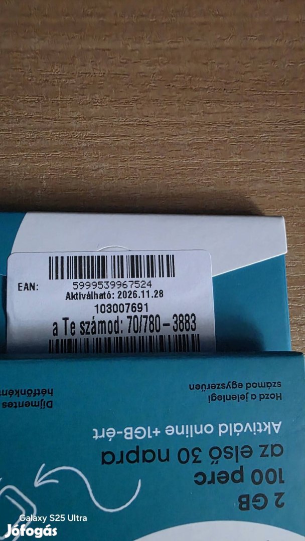 One könyű telefonszám 780.3883.