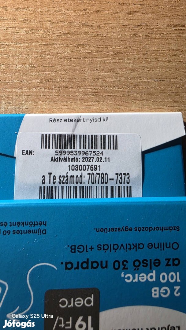 One könyű telefonszám 780.73.73.