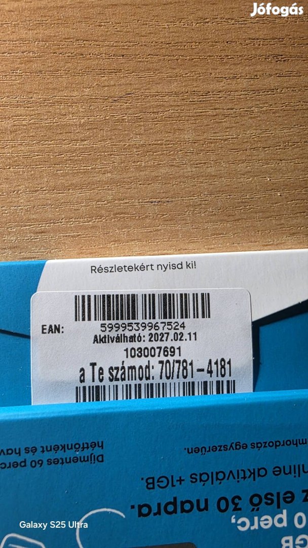 One könyű telefonszám 7.81.41.81.