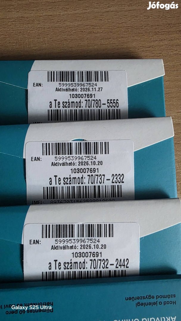 One könyű telefonszámok 780.5556.737.2332.732.2442.