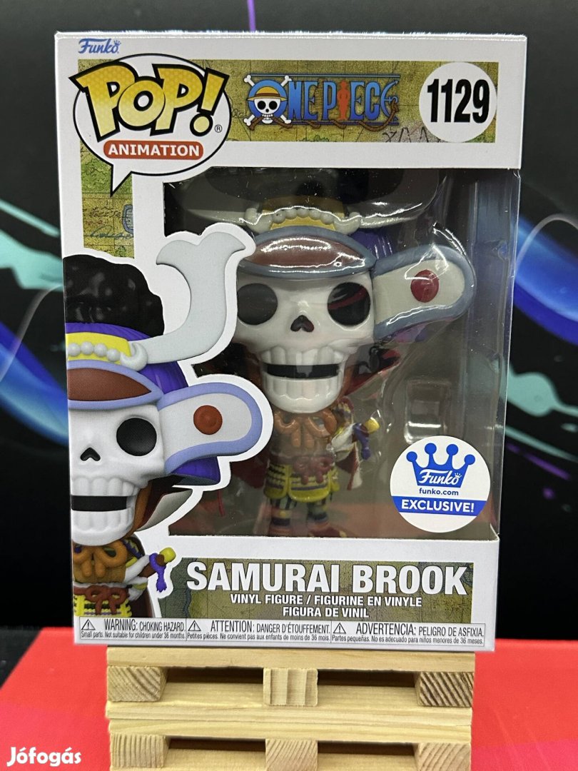 One piece - Samurai Brook funko figura funko.com exkluzív kiadás #1129