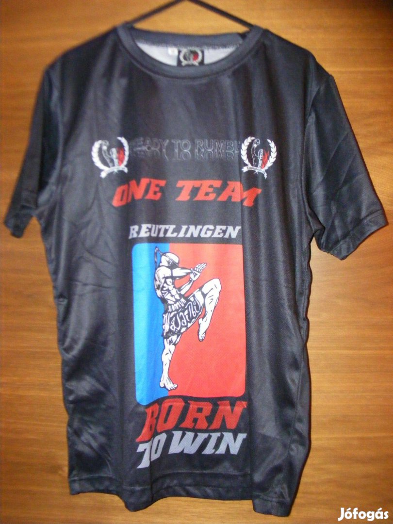 One team Kampfsport Gym póló , felső, unisex, női, férfi M-es