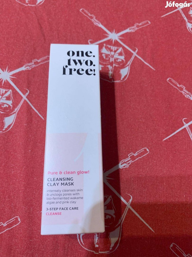 One.two.free! Cleansing Clay Mask agyagos arcmaszk