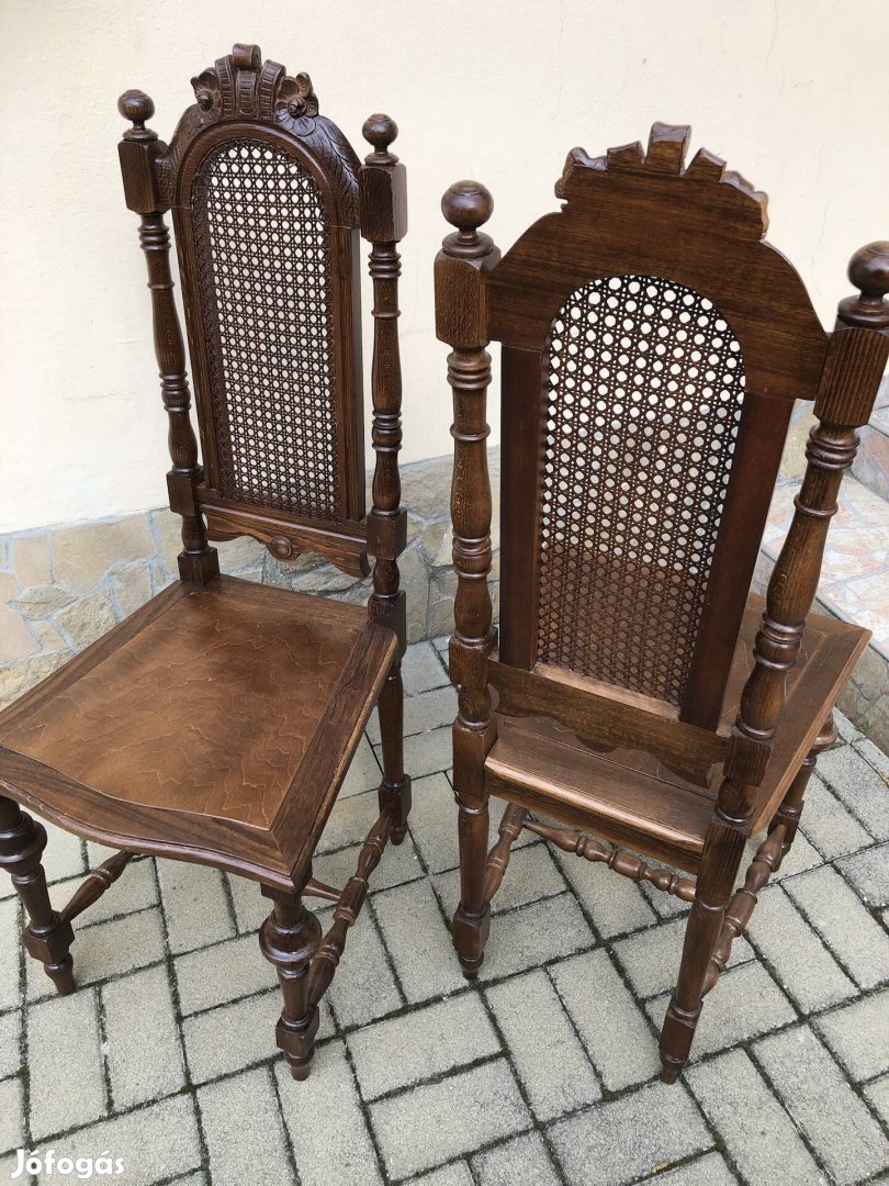 Ónémet stílusú restaurált székek (4db)