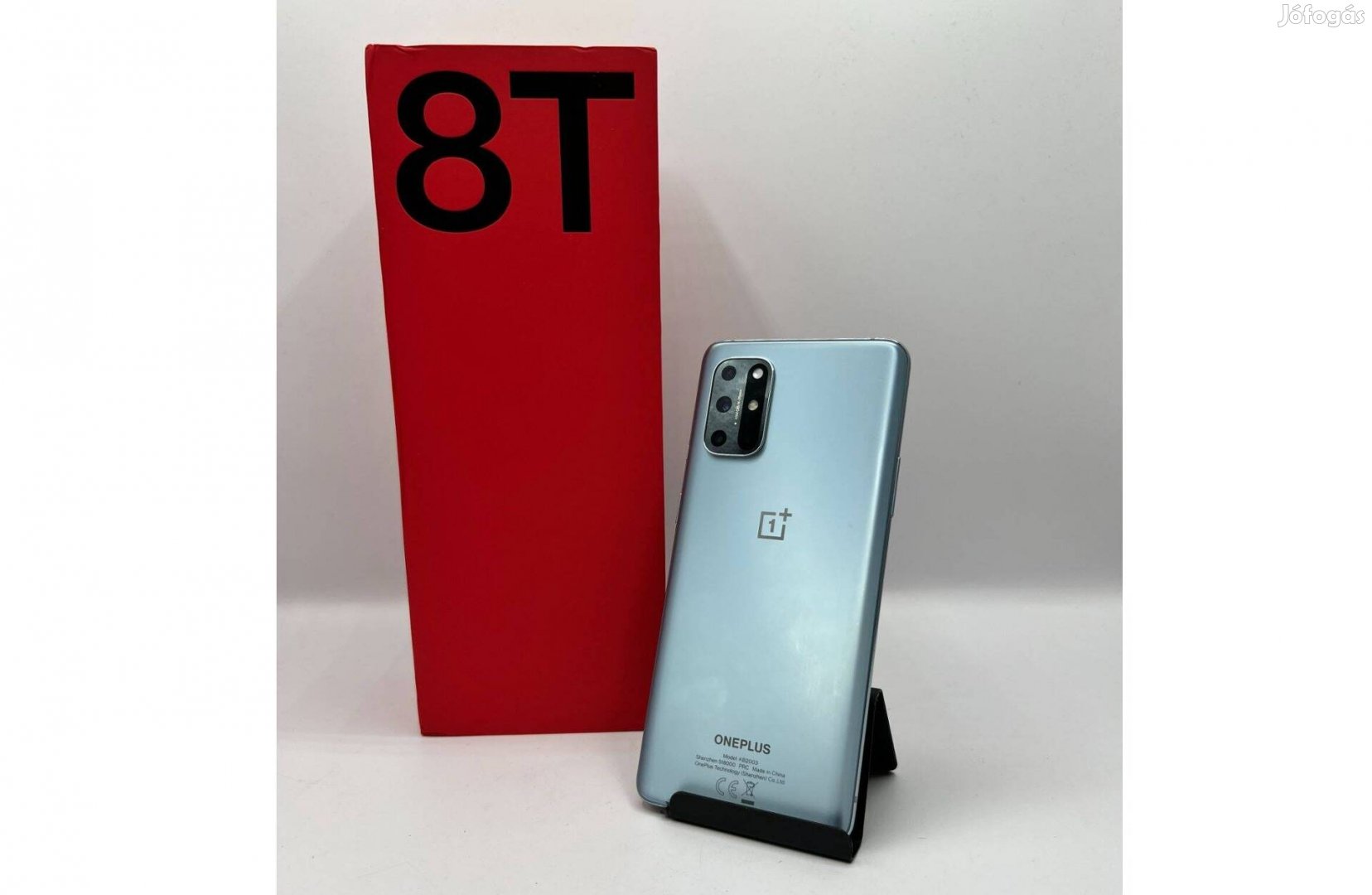 Oneplus 8T 5G 256GB, Dual SIM, ezüst, független | 1 év garancia