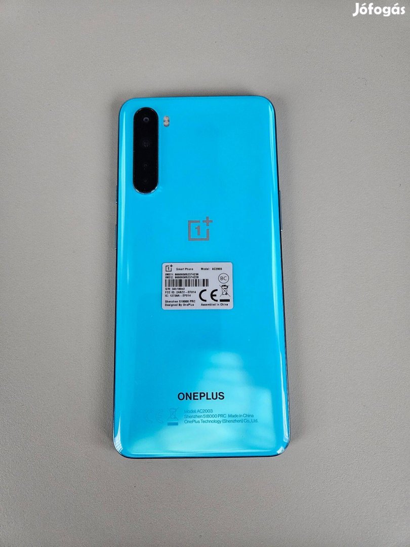 Oneplus Nord 8GB RAM/128GB memória kék