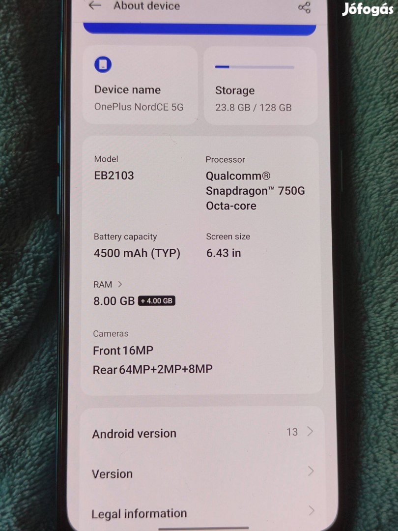 Oneplus Nord CE 5G