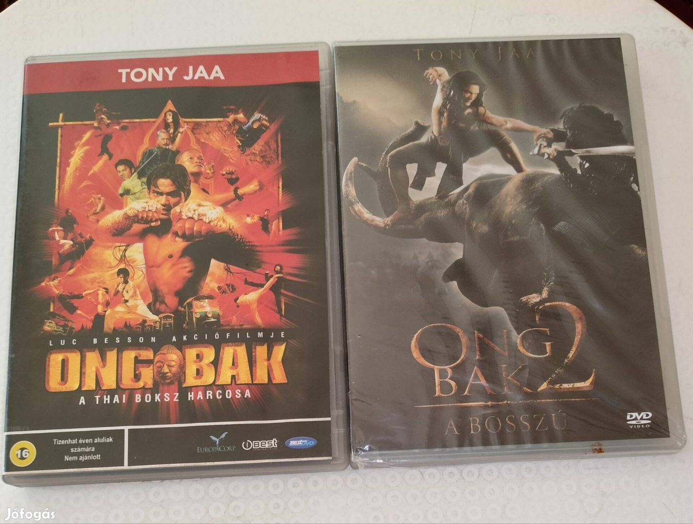 Ong Bak 1 - 2 egyben dvd Tony Jaa