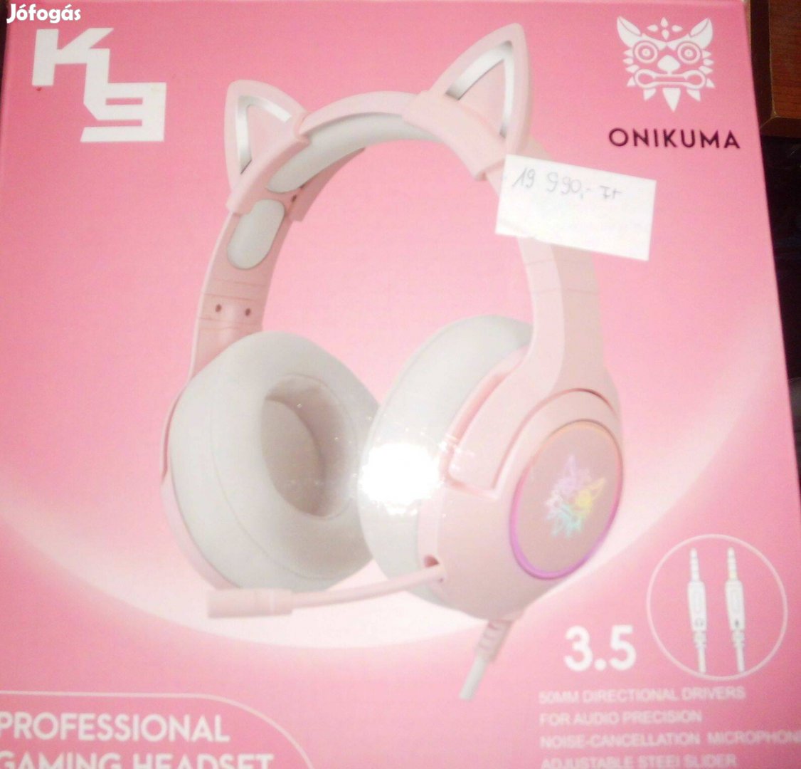 Onikuma professional gaming headset eladó! Vadonat új! Akár ajándéknak