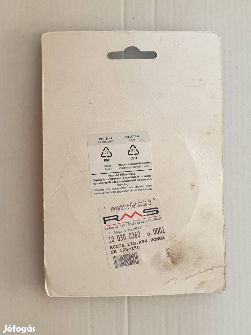 Önindító szabadonfutó RMS Kymco Mxu300 Honda SH 125-150