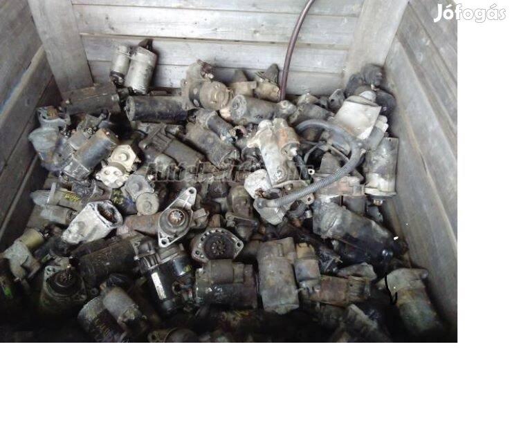 Önindítók több típushoz is kedvező áron eladók