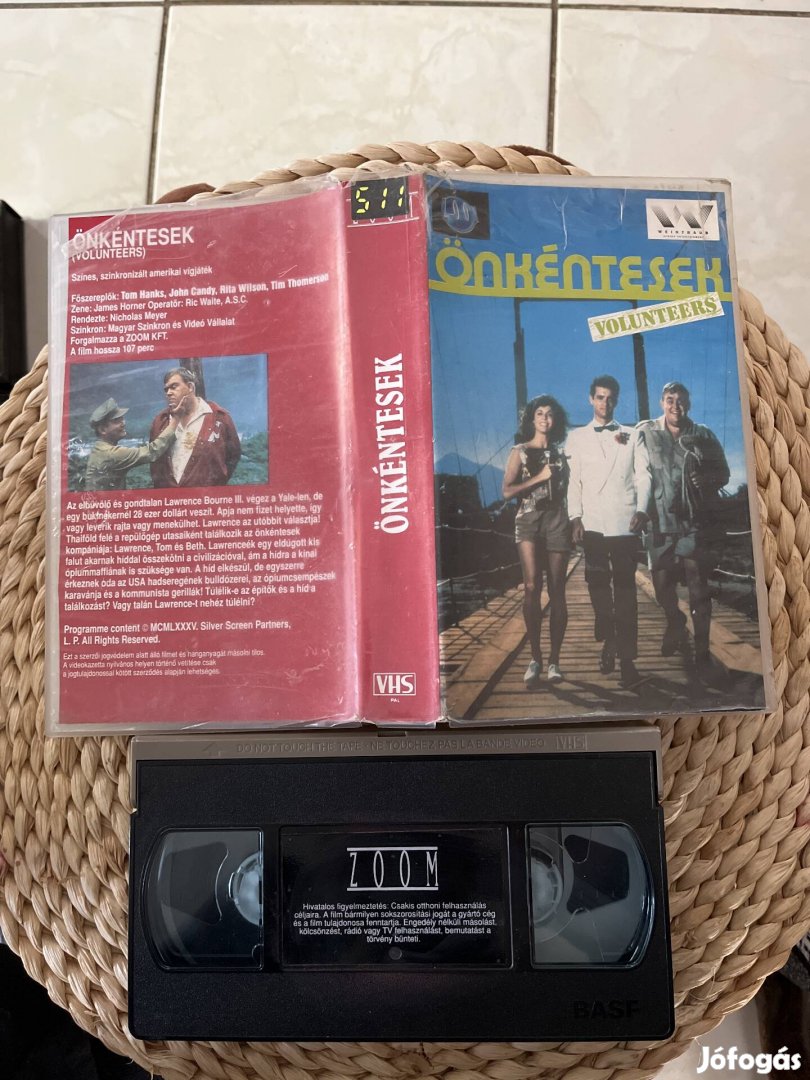 Önkéntesek vhs film