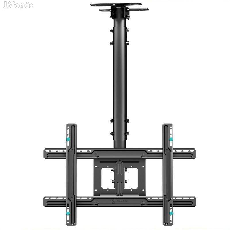 Onkron N1L mennyezeti teleszkópos TV/Monitor tartó, 32"-80" - fekete