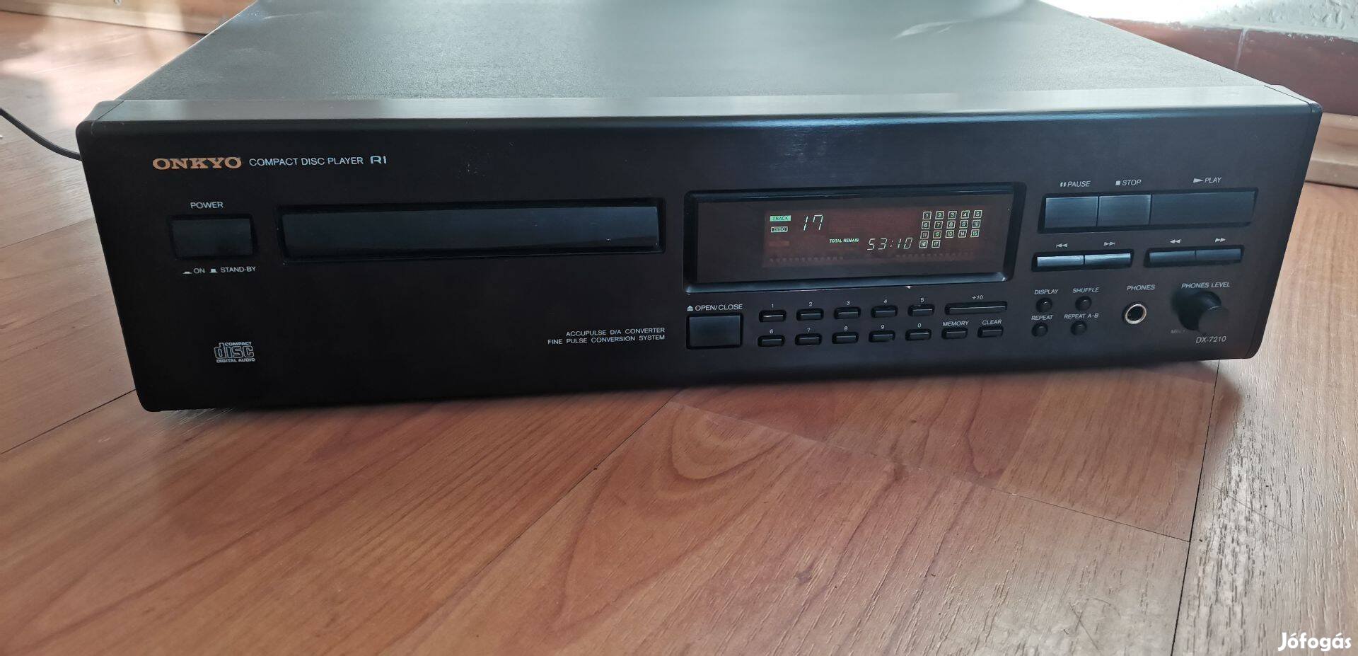 Onkyo 7210 cd lejátszó játszó