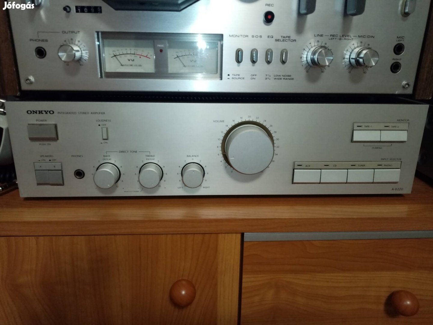 Onkyo A 8220 Hifi erősítő 