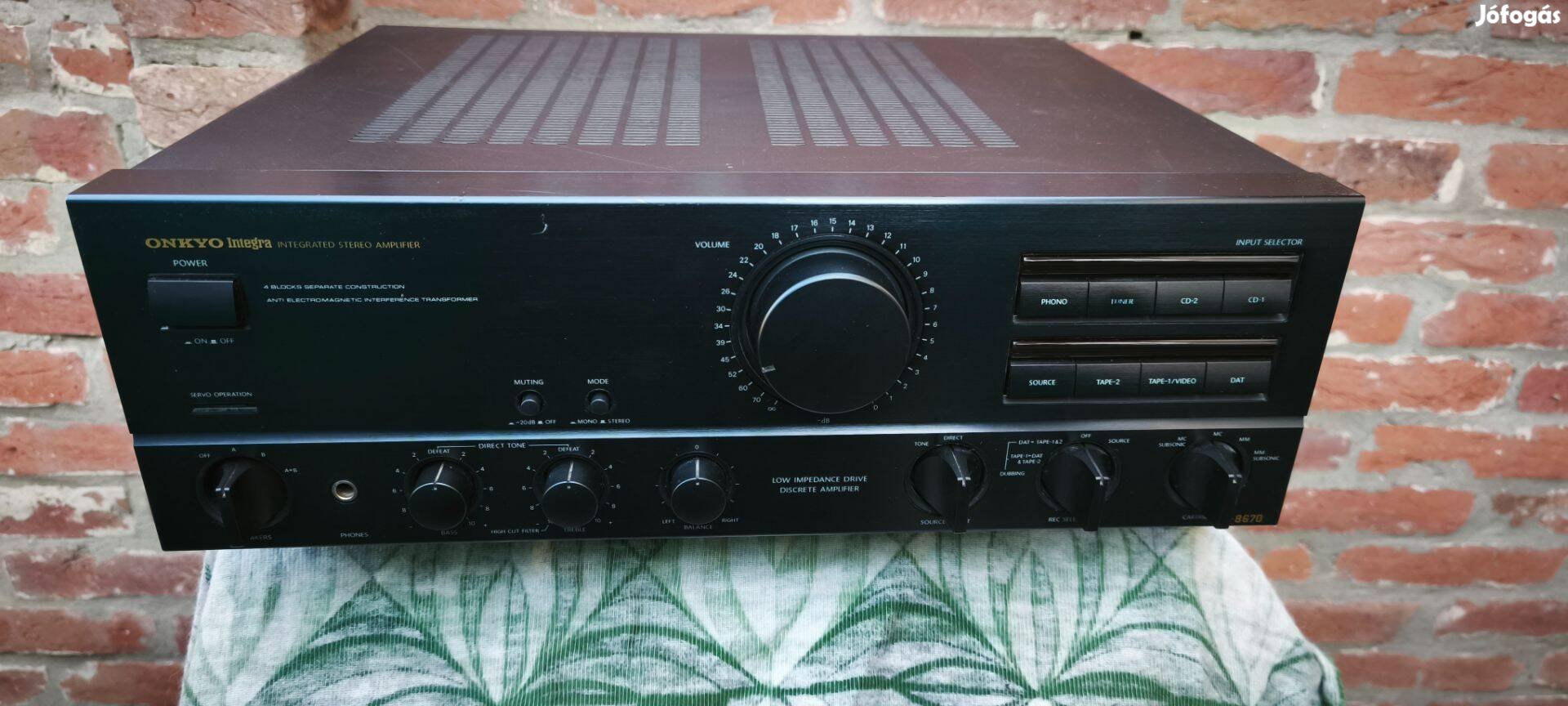 Onkyo A-8670 erősítő 2115W