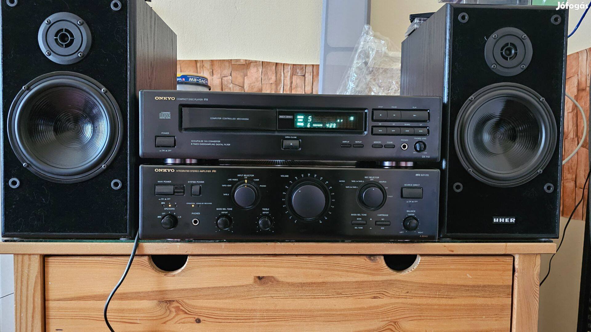 Onkyo A 8940 felsőkategóriás erősítő +táv
