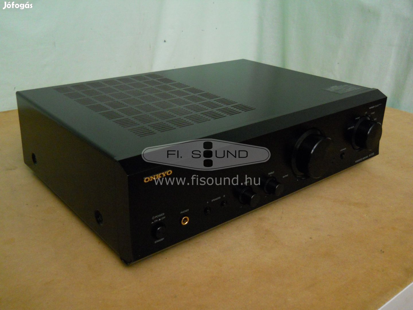 Onkyo A-9155 ,2x65W,4-16 ohm,4 hangfalas sztereo erősítő