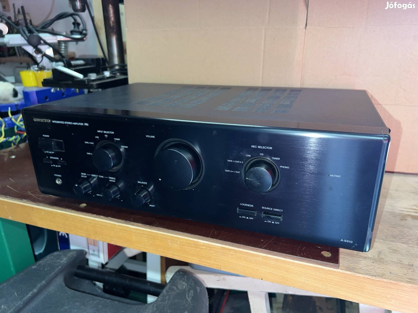 Onkyo A-9310 integrált Hi-fi erősítő, 2x50W 8ohm