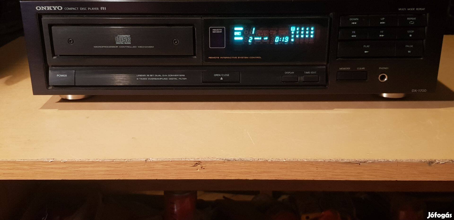 Onkyo DX 1700 cd lejátszó j