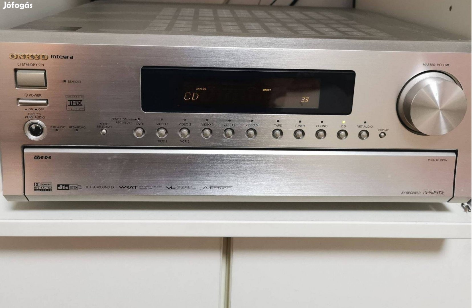 Onkyo Integra TX-NR900E A/V Rádió/erősítő, újszerű állapotban Eladó!