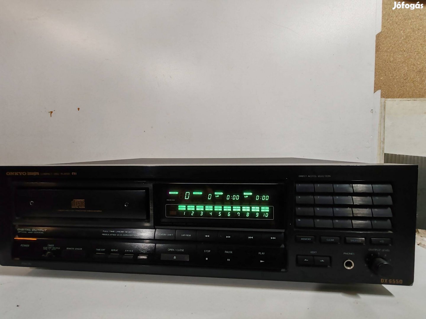 Onkyo Integra dx6550 cd hibás