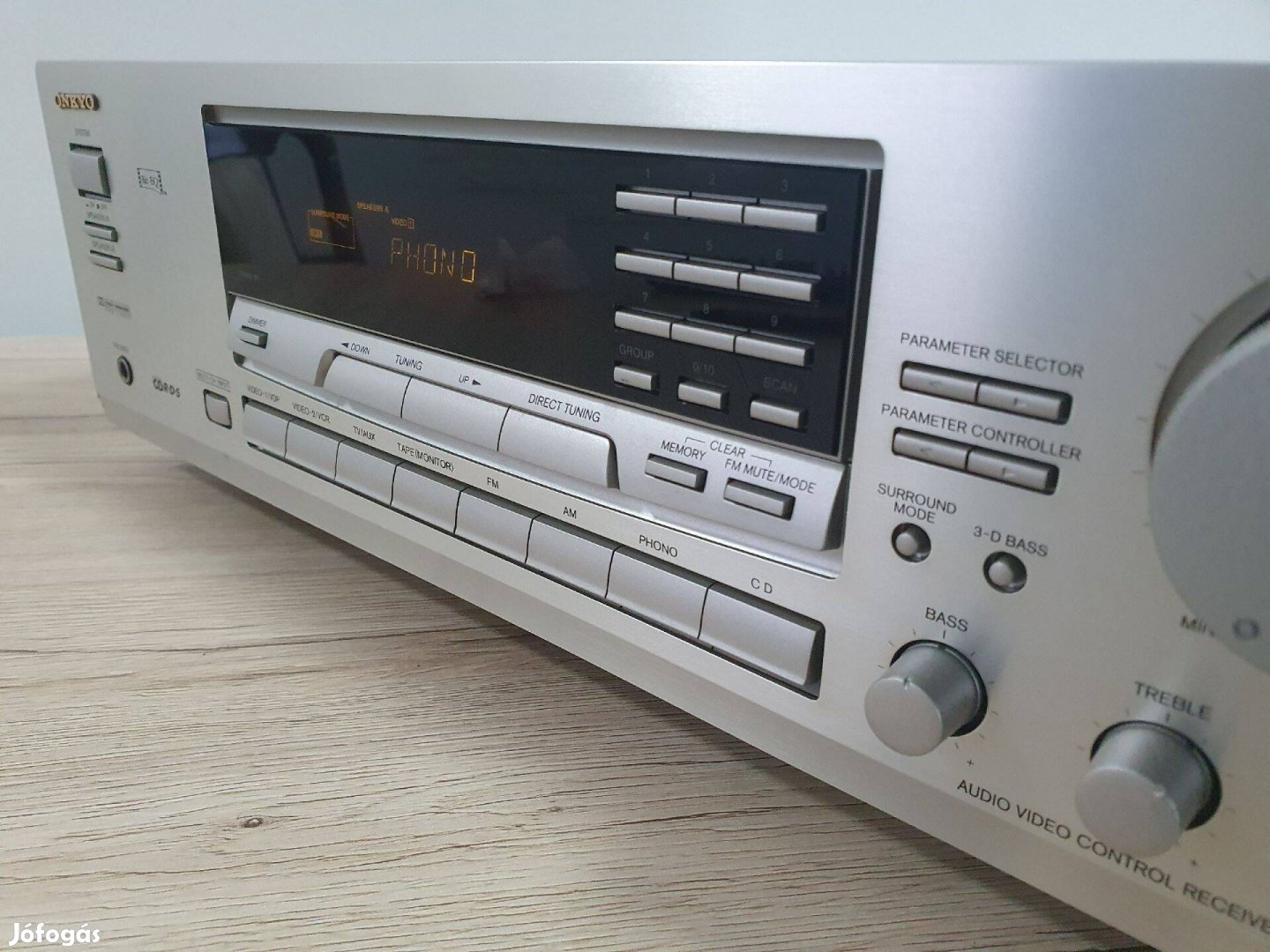 Onkyo SV454 rádiós házimozi sztereó erősítő