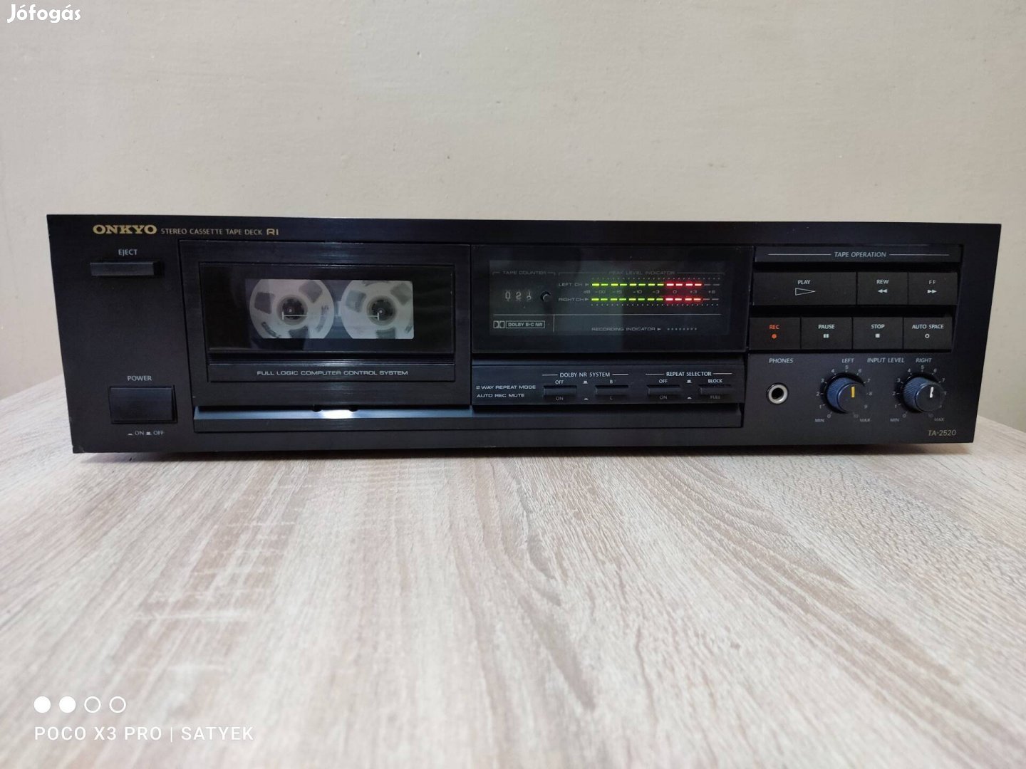 Onkyo TA-2520 hifi magnó deck