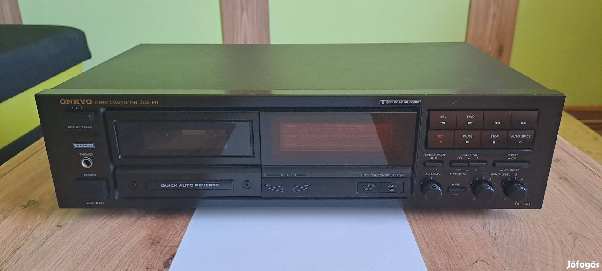 Onkyo TA-2640 sztereó kazettás deck