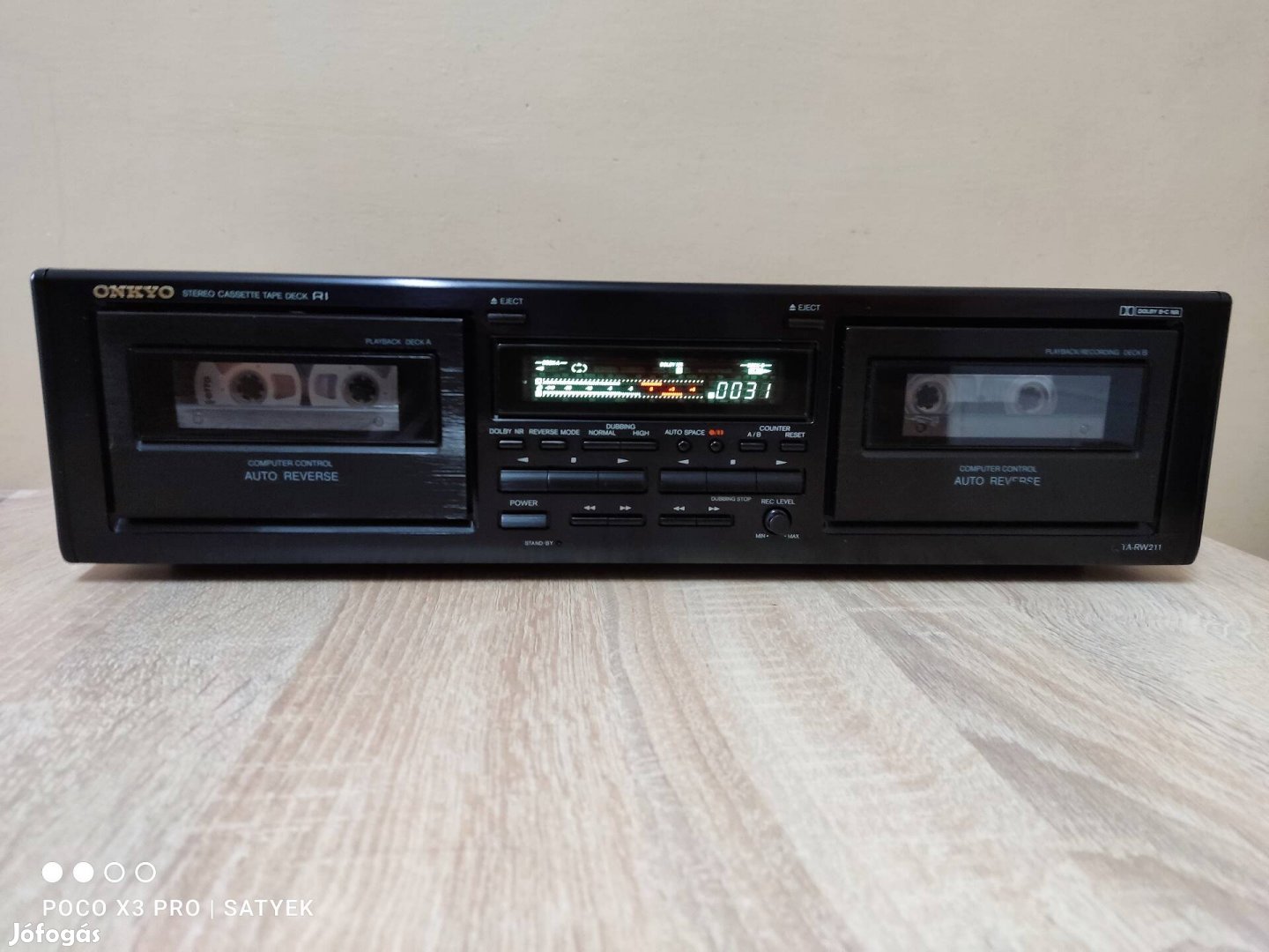 Onkyo TA-RW211 hifi magnó deck