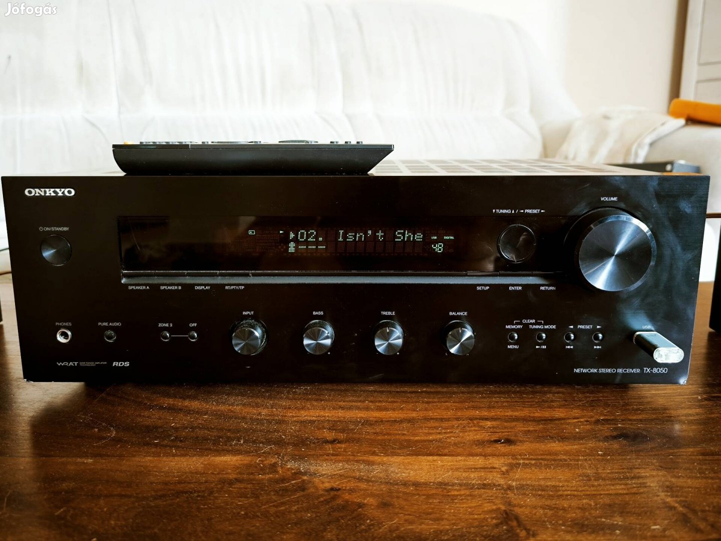 Onkyo TX8050 Stereo erősítő 