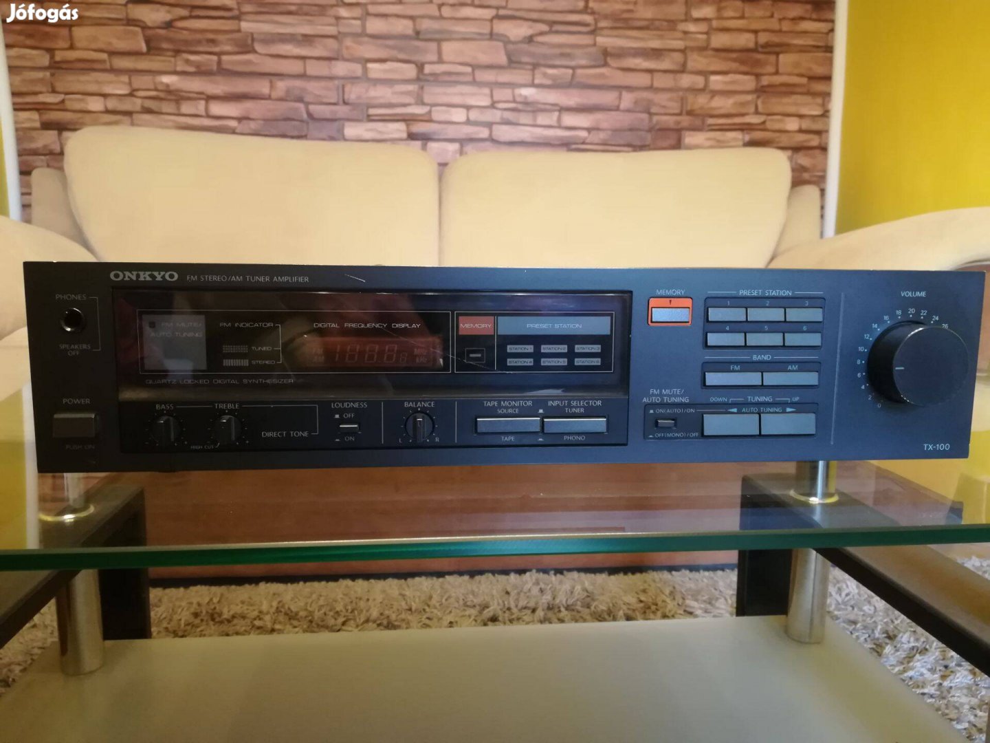 Onkyo TX-100 rádiós sztereó erősítő