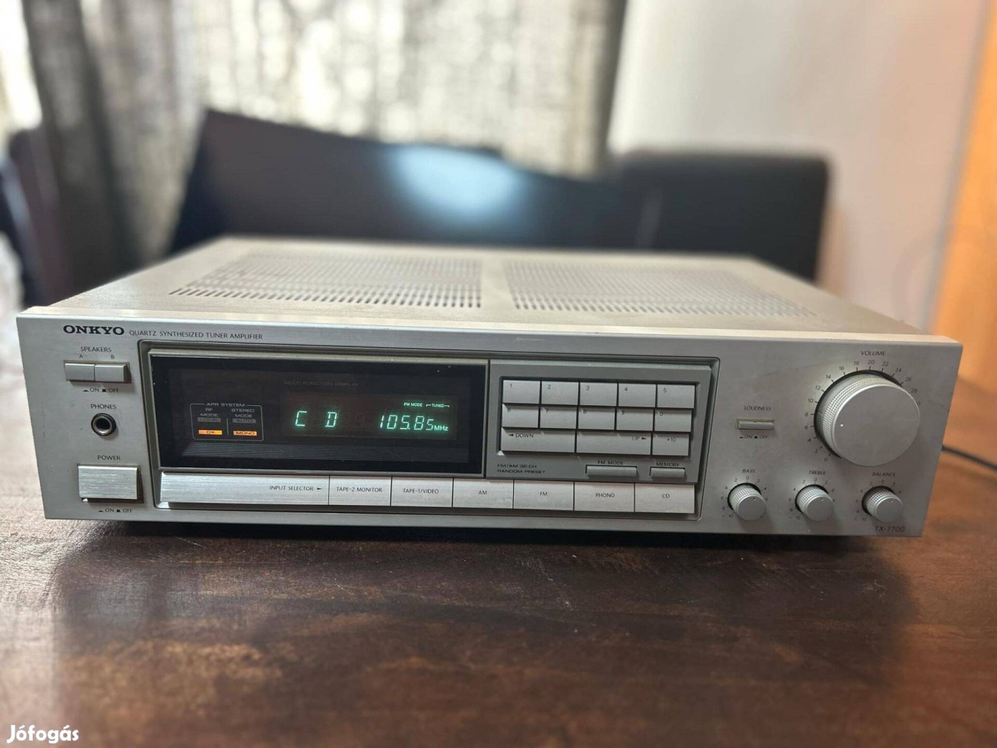 Onkyo TX-7700 sztereó, rádiós erősítő